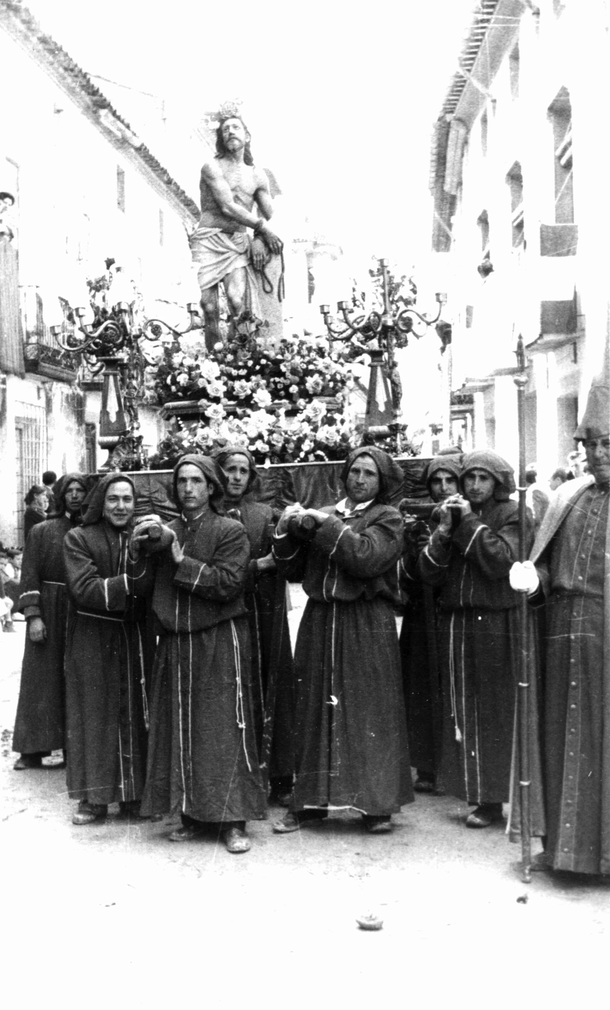 Anderos del Amarrado a la Columna, probablemente a finales de los años cincuenta o principios de los sesenta
